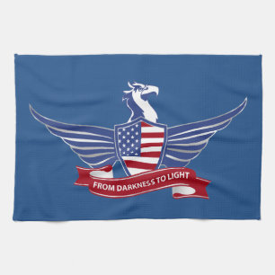 Amerikaanse adelaar theedoek