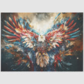 Amerikaanse adelaar tissuepapier (Voorkant)