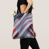Amerikaanse adelaar tote bag (Dichtbij)
