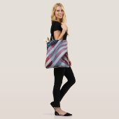 Amerikaanse adelaar tote bag (Op model)