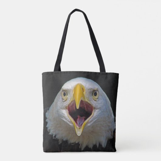 Amerikaanse adelaar tote bag (Achterkant)