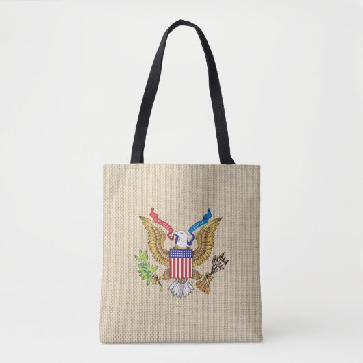 Amerikaanse adelaar tote bag (Voorkant)