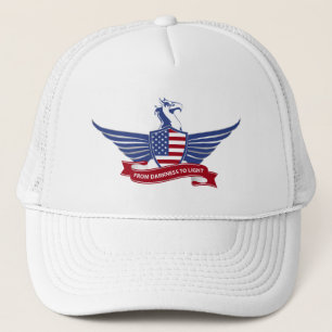 Amerikaanse adelaar trucker pet