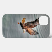 Amerikaanse adelaar vliegt over zee Case-Mate iPhone case (Achterkant (horizontaal))