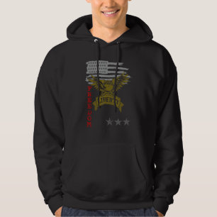 Amerikaanse Adelaar Vrijheid Vrijheid Patriot Rech Hoodie