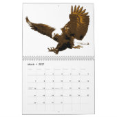 Amerikaanse adelaars kalender (Mar 2027)