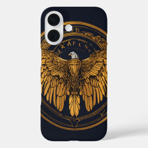 Amerikaanse adelaars trots iPhone 16 hoesje