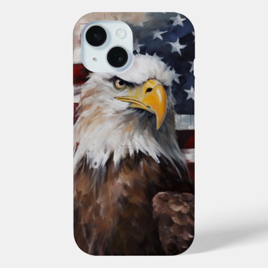 Amerikaanse adelaarschelp Case-Mate iPhone case (Achterkant)