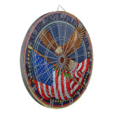 Amerikaanse Adelaarsdag Dartbord (Voorkant Links)