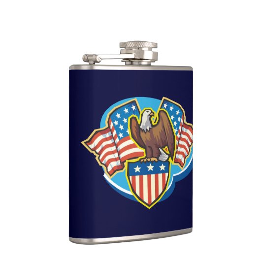 amerikaanse adelaarsfles heupfles (Rechts)