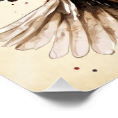 Amerikaanse adelaarsvlag perfect poster (Hoek)