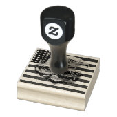Amerikaanse adelaarsvlag | rubberstempel (Stempel)