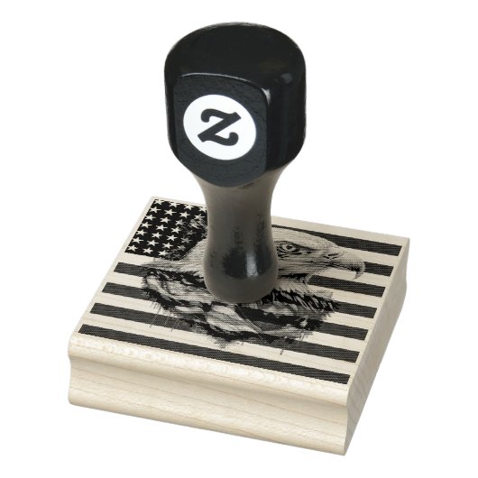 Amerikaanse adelaarsvlag | rubberstempel (Stempel)