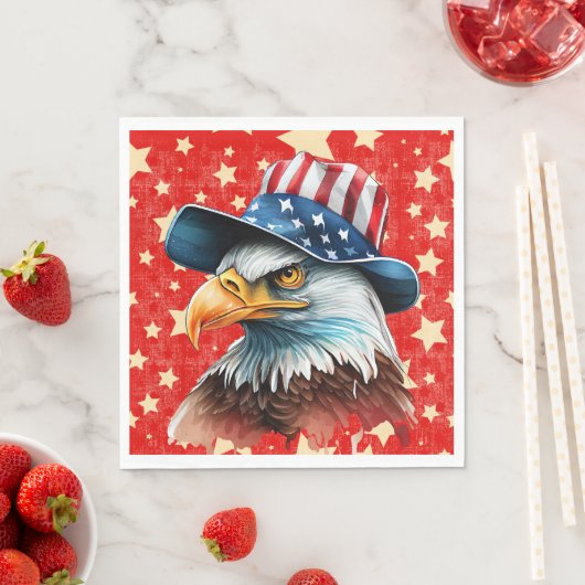 Amerikaanse Adelaarsvlag Servet (Insitu)