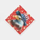 Amerikaanse Adelaarsvlag Servet (Hoek)