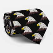 Amerikaanse adelaarsvogel print stropdas cadeau vo (Opgerold)