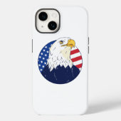 Amerikaanse adelvlag Case-Mate iPhone case (Achterkant)