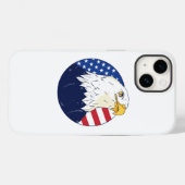 Amerikaanse adelvlag Case-Mate iPhone case (Achterkant (horizontaal))