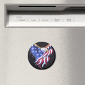 Amerikaanse adelvlag magneet (Insitu (Vaatwasser))