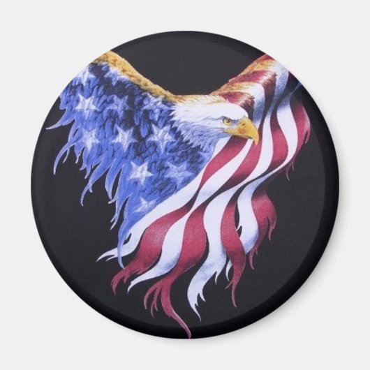 Amerikaanse adelvlag magneet (Voorkant)