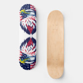 Amerikaanse adelvlag persoonlijk skateboard (Voorkant)