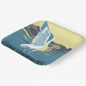 Amerikaanse advocaat papieren bordje (Gebogen)