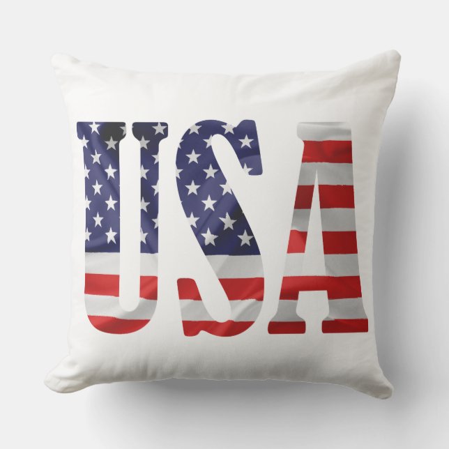 Amerikaanse afkorting buitenkussen (Voorkant)