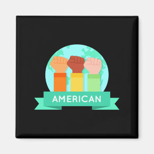 Amerikaanse Afrikaanse Geschiedenis Zwart Is Mooi  Magneet