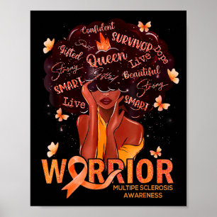 Amerikaanse Afro Zwarte Vrouwen Koningin Multiple Poster