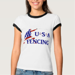 Amerikaanse afschermingen t-shirt