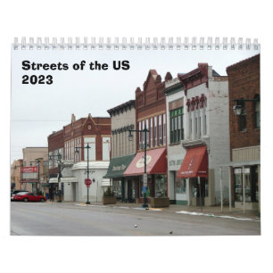Amerikaanse agenda voor Streets - 2023 Kalender