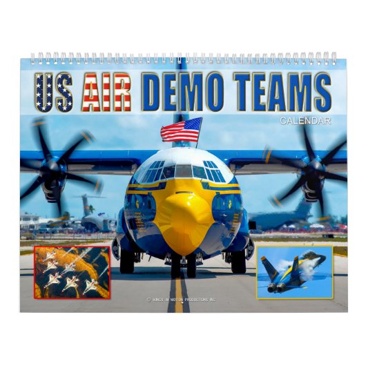 AMERIKAANSE AIR-DEMONSTRATIETEAMS KALENDER (Hoes)