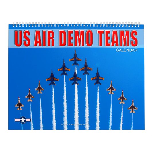 AMERIKAANSE AIR-DEMONSTRATIETEAMS KALENDER (Hoes)