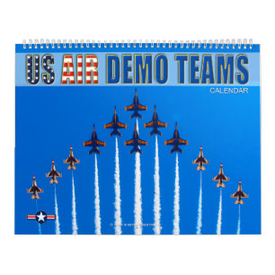 AMERIKAANSE AIR-DEMONSTRATIETEAMS KALENDER