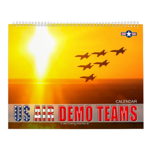 AMERIKAANSE AIR-DEMONSTRATIETEAMS KALENDER (Hoes)