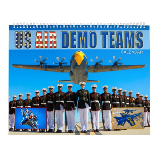 AMERIKAANSE AIR-DEMONSTRATIETEAMS KALENDER (Hoes)