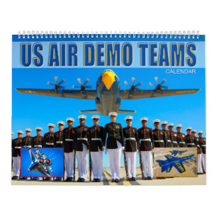 AMERIKAANSE AIR-DEMONSTRATIETEAMS KALENDER