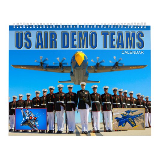AMERIKAANSE AIR-DEMONSTRATIETEAMS KALENDER (Hoes)