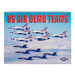 AMERIKAANSE AIR-DEMONSTRATIETEAMS KALENDER