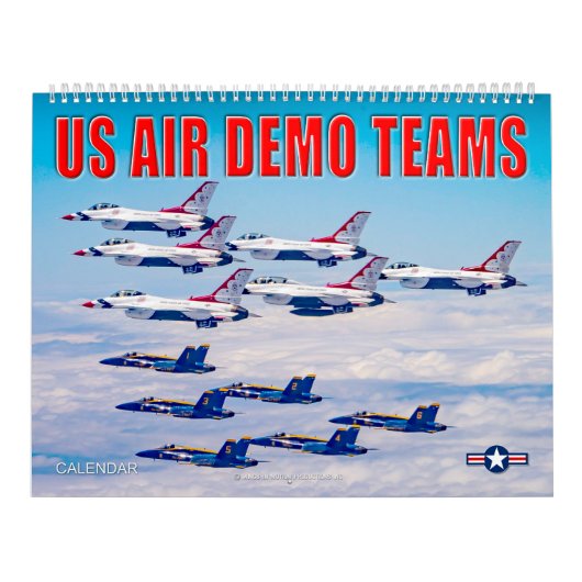 AMERIKAANSE AIR-DEMONSTRATIETEAMS KALENDER (Hoes)