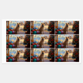 Amerikaanse Akita Kerstcruise: Pawsome Vakantie Labels (Vel)