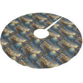 Amerikaanse Akita kerstvakantie Kerstboom Rok (Gekanteld)