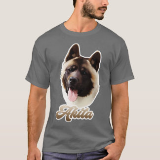 Amerikaanse akita t-shirt