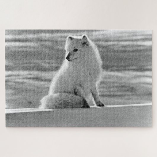 Amerikaanse Alaska Arctic fox Legpuzzel (Horizontaal)