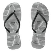  Amerikaanse Alaska Arctic fox Teenslippers (Voetbed)