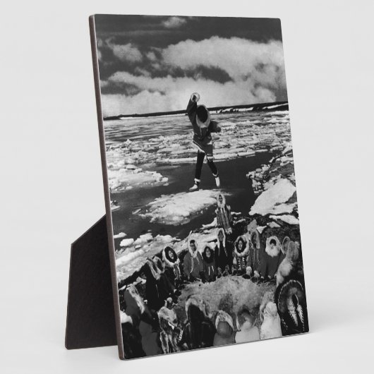  Amerikaanse Alaska eskimo blanket tossing 1970 Fotoplaat (Zijkant)