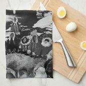  Amerikaanse Alaska eskimo blanket tossing 1970 Theedoek (Quarter Fold)