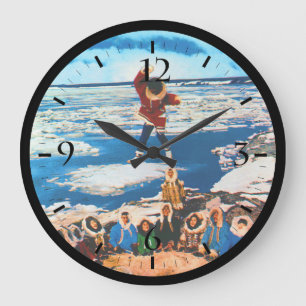  Amerikaanse Alaska eskimo blanket tossing Grote Klok