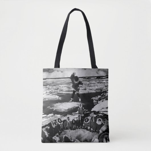  Amerikaanse Alaska eskimo blanket tossing Tote Bag (Voorkant)