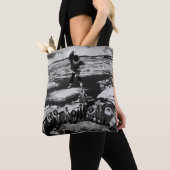  Amerikaanse Alaska eskimo blanket tossing Tote Bag (Dichtbij)